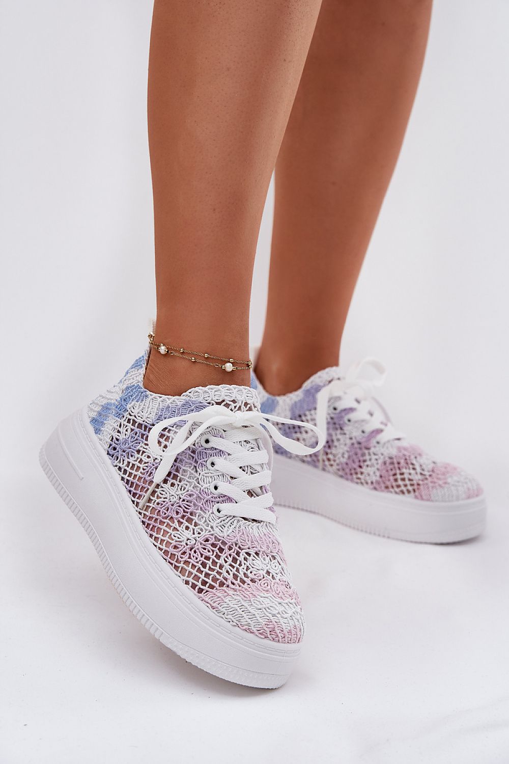  Pantofi sport pe platformă model 214079 Step in style 