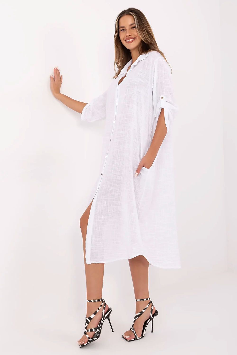  Rochie de zi model 214438 Och Bella 