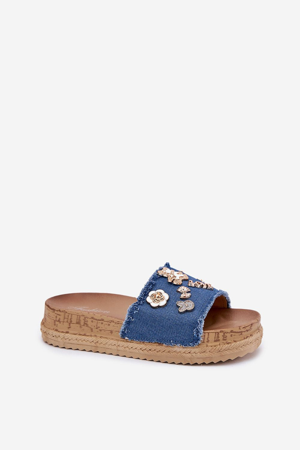  Papuci cu platformă model 214498 Step in style 