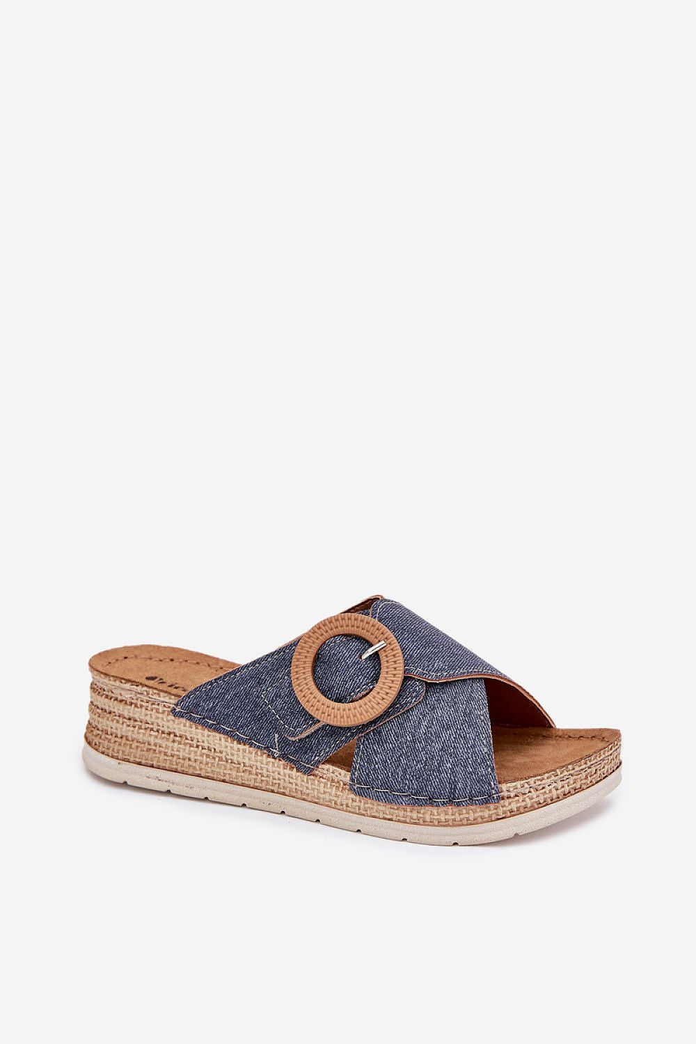 Sandale cu talpă tip pană model 214736 Step in style 