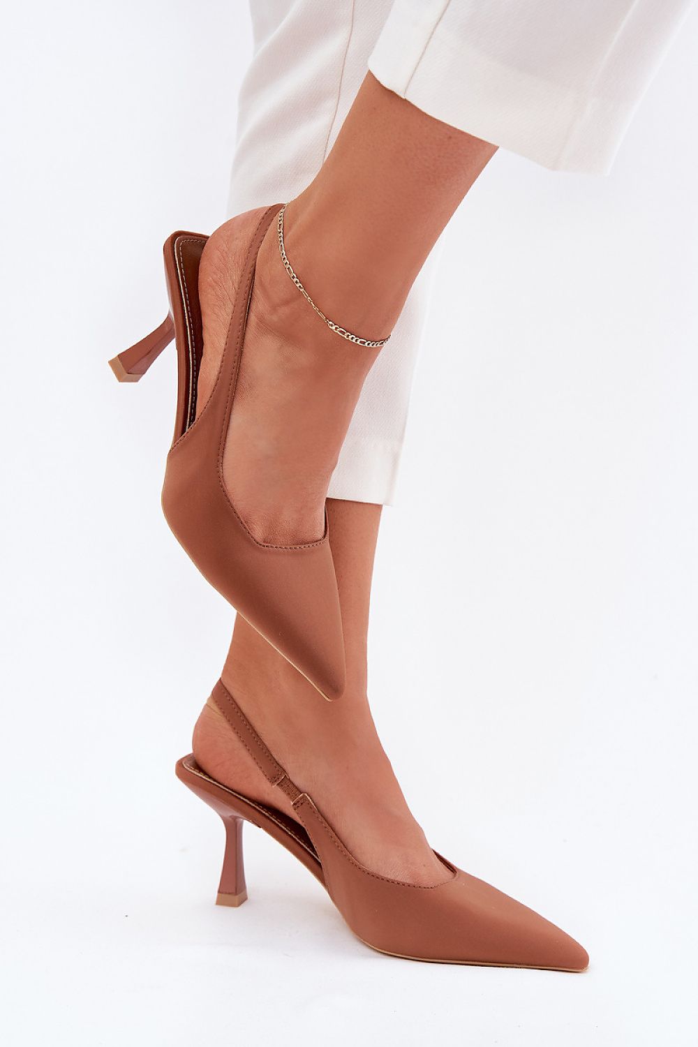  Sandale cu toc model 214991 Step in style 