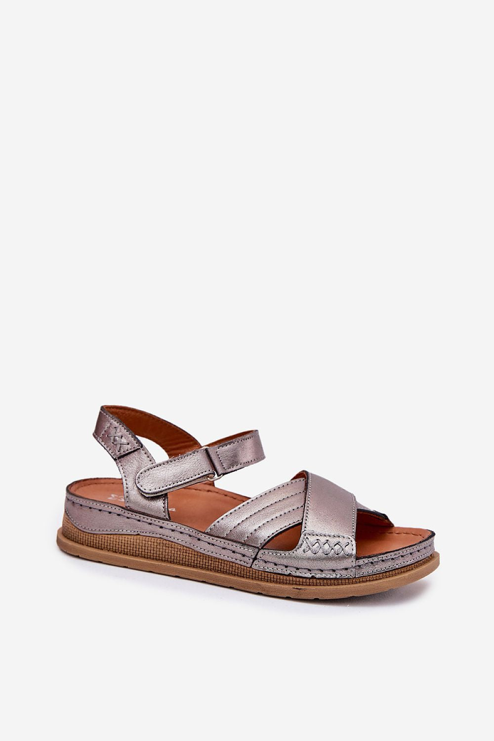  Sandale cu platformă model 215021 Step in style 