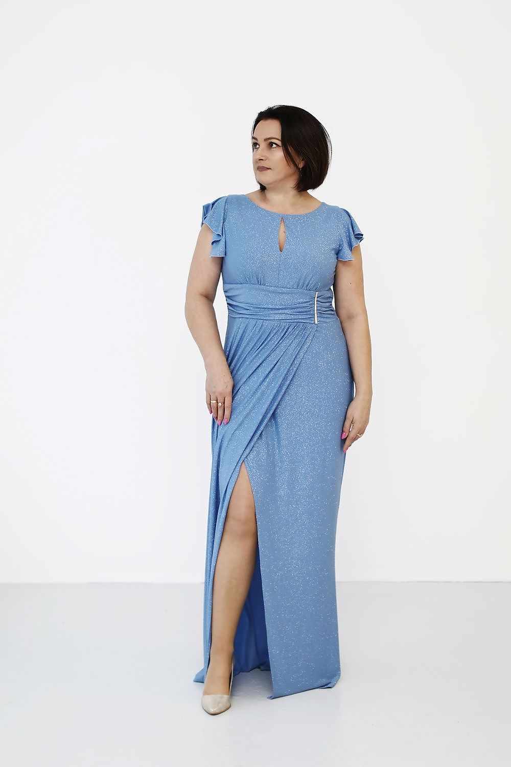  Rochie lungă model 215331 Jersa 