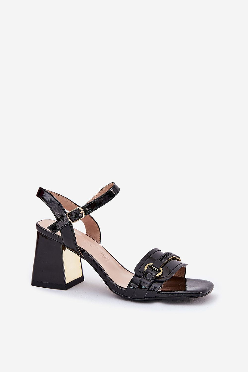  Sandale cu toc model 215347 Step in style 