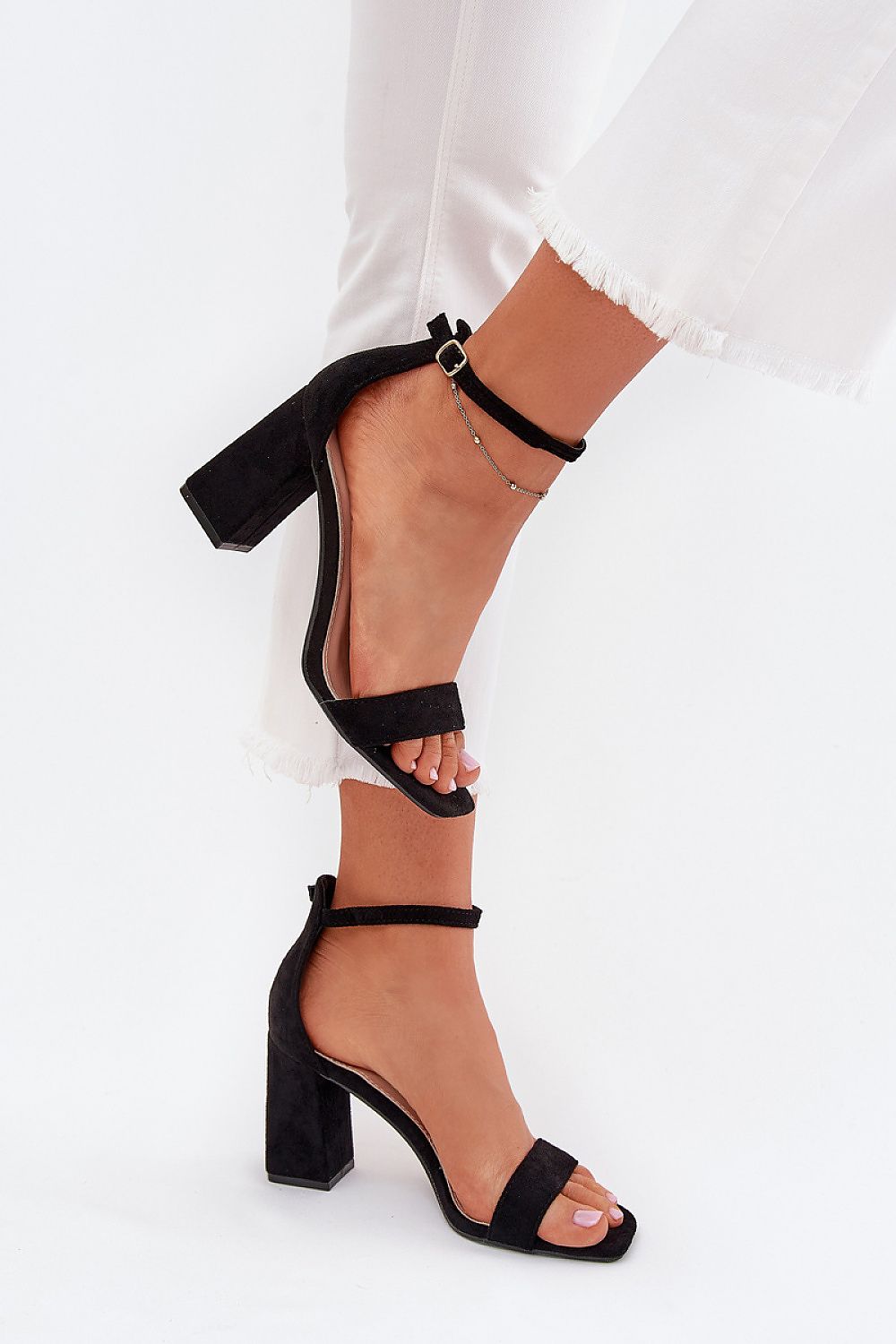  Sandale cu toc model 215703 Step in style 
