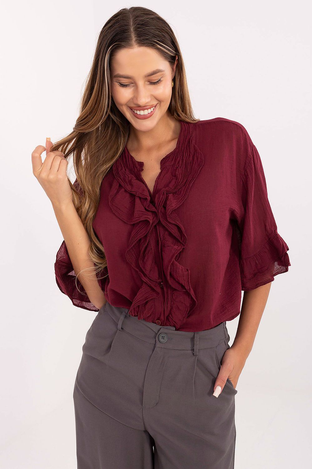  Cămaşă de damă model 215811 Italy Moda 