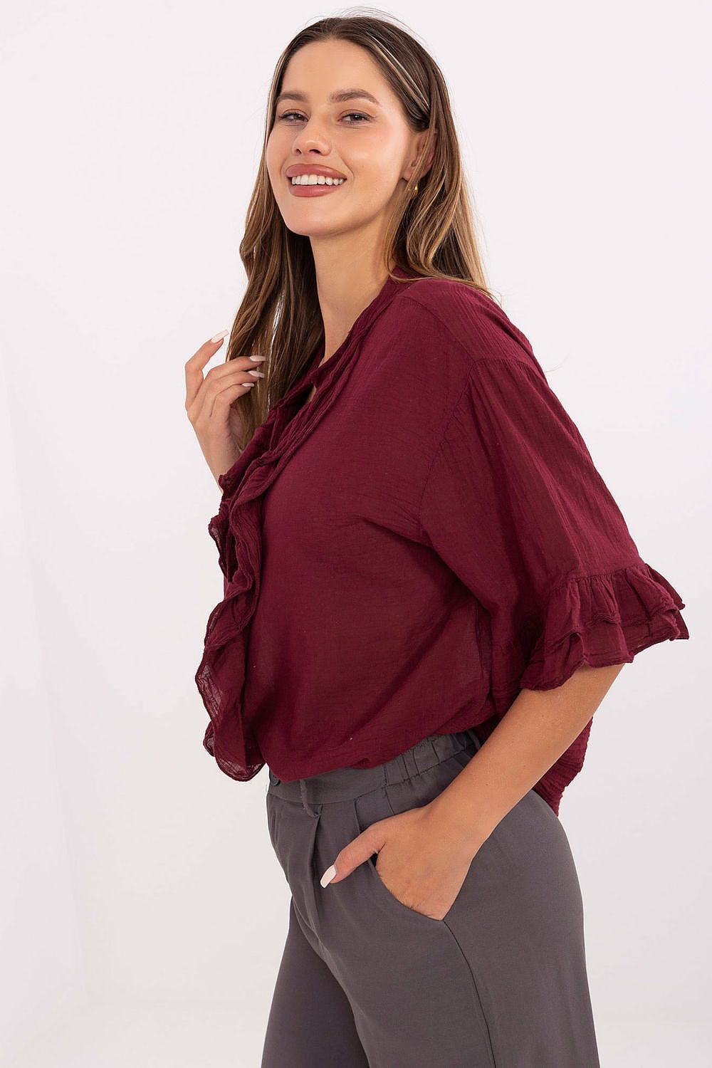  Cămaşă de damă model 215811 Italy Moda 