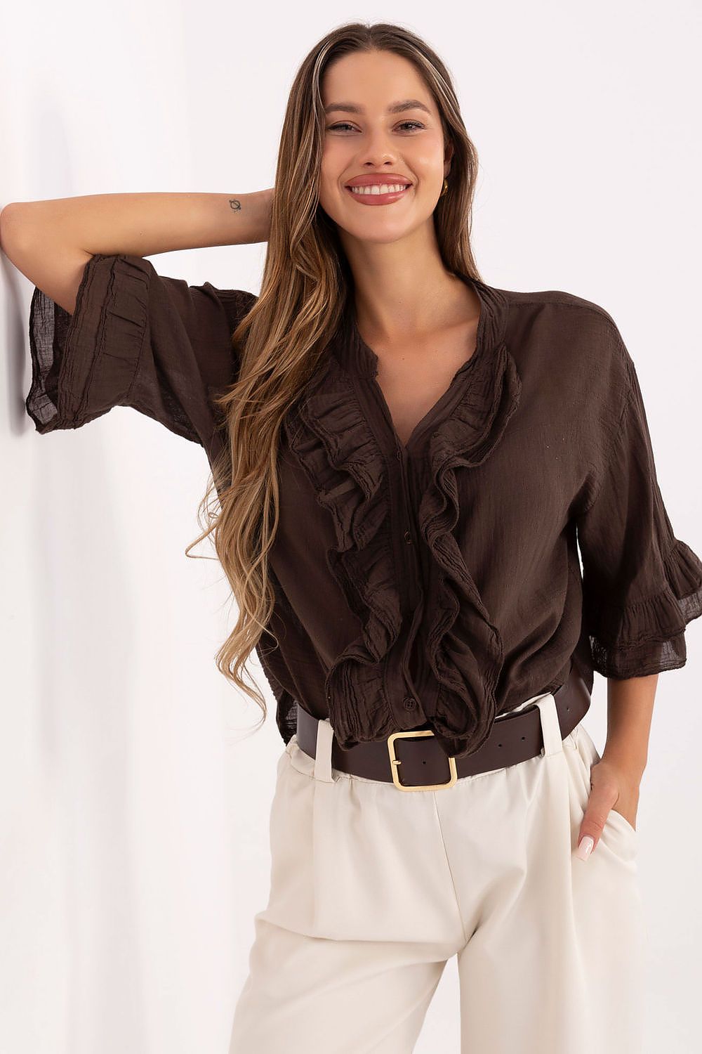  Cămaşă de damă model 215814 Italy Moda 