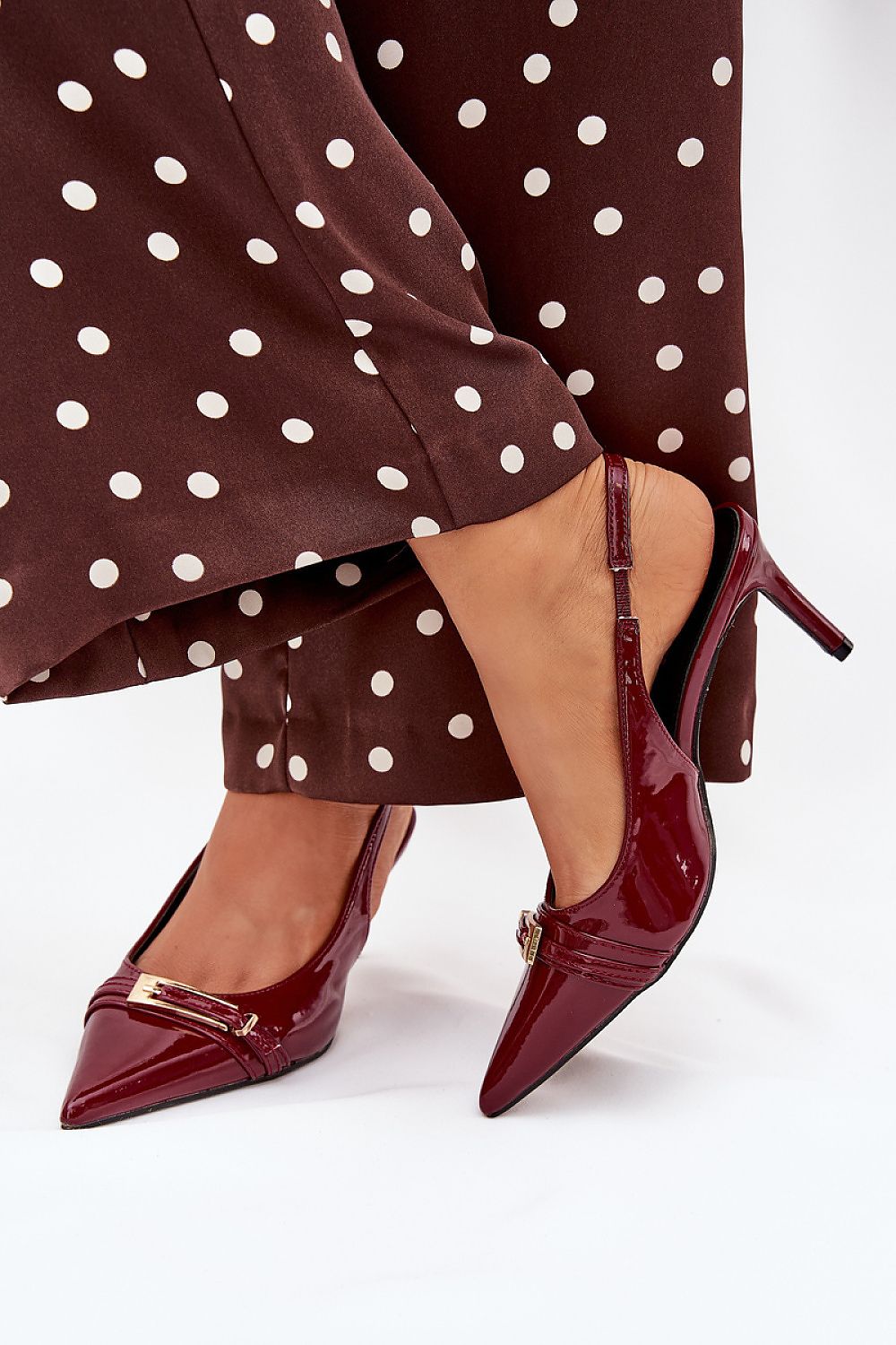  Pantofi cu toc subţire (stiletto) model 216086 Step in style 