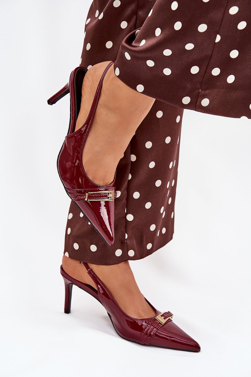  Pantofi cu toc subţire (stiletto) model 216086 Step in style 