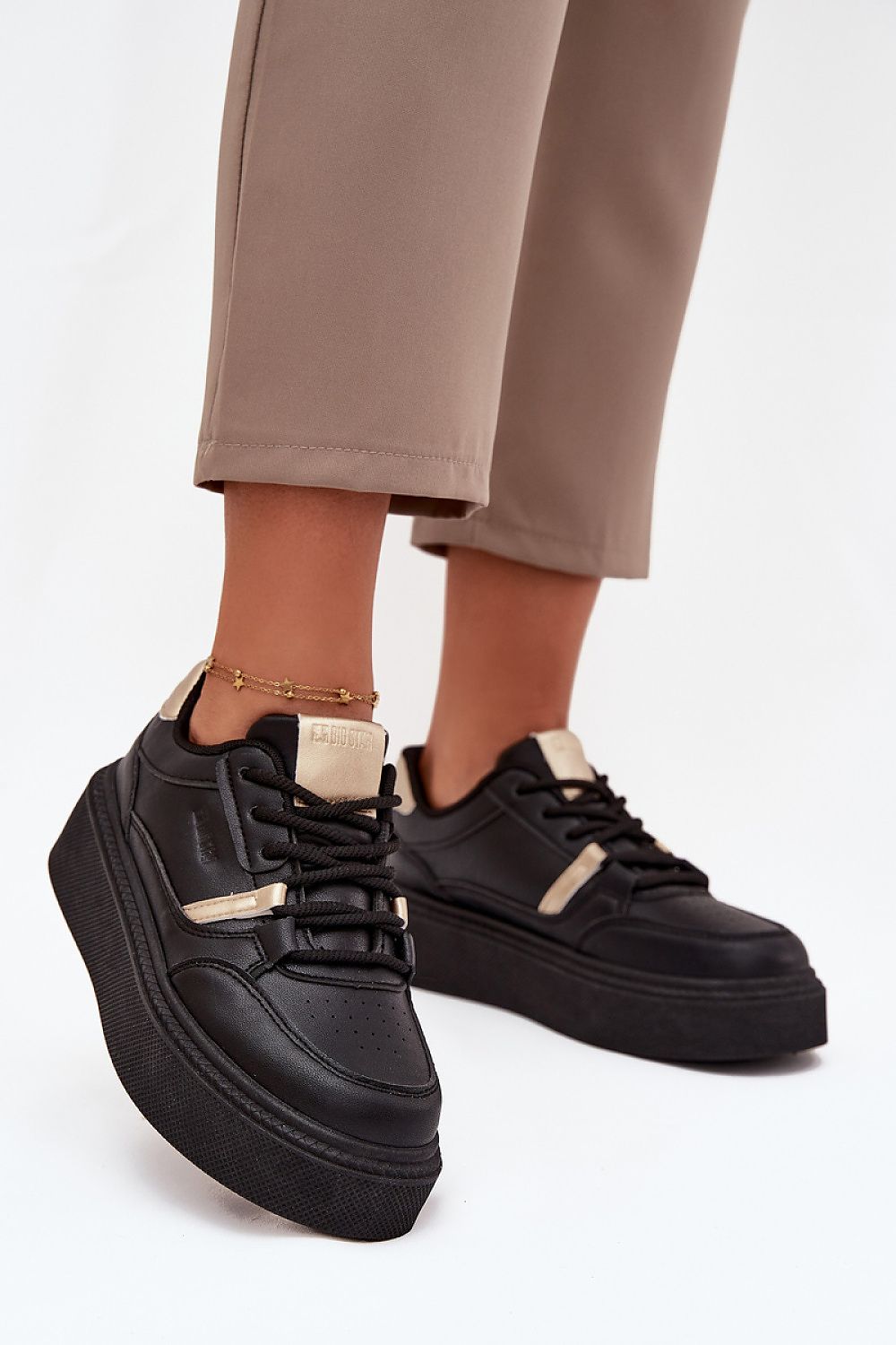  Pantofi sport pe platformă model 216466 Step in style 