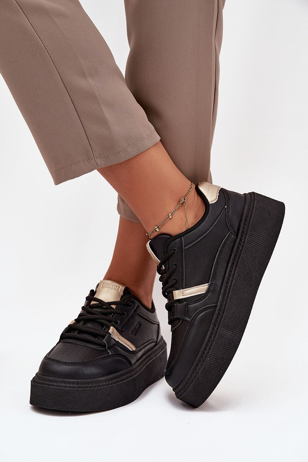  Pantofi sport pe platformă model 216466 Step in style 