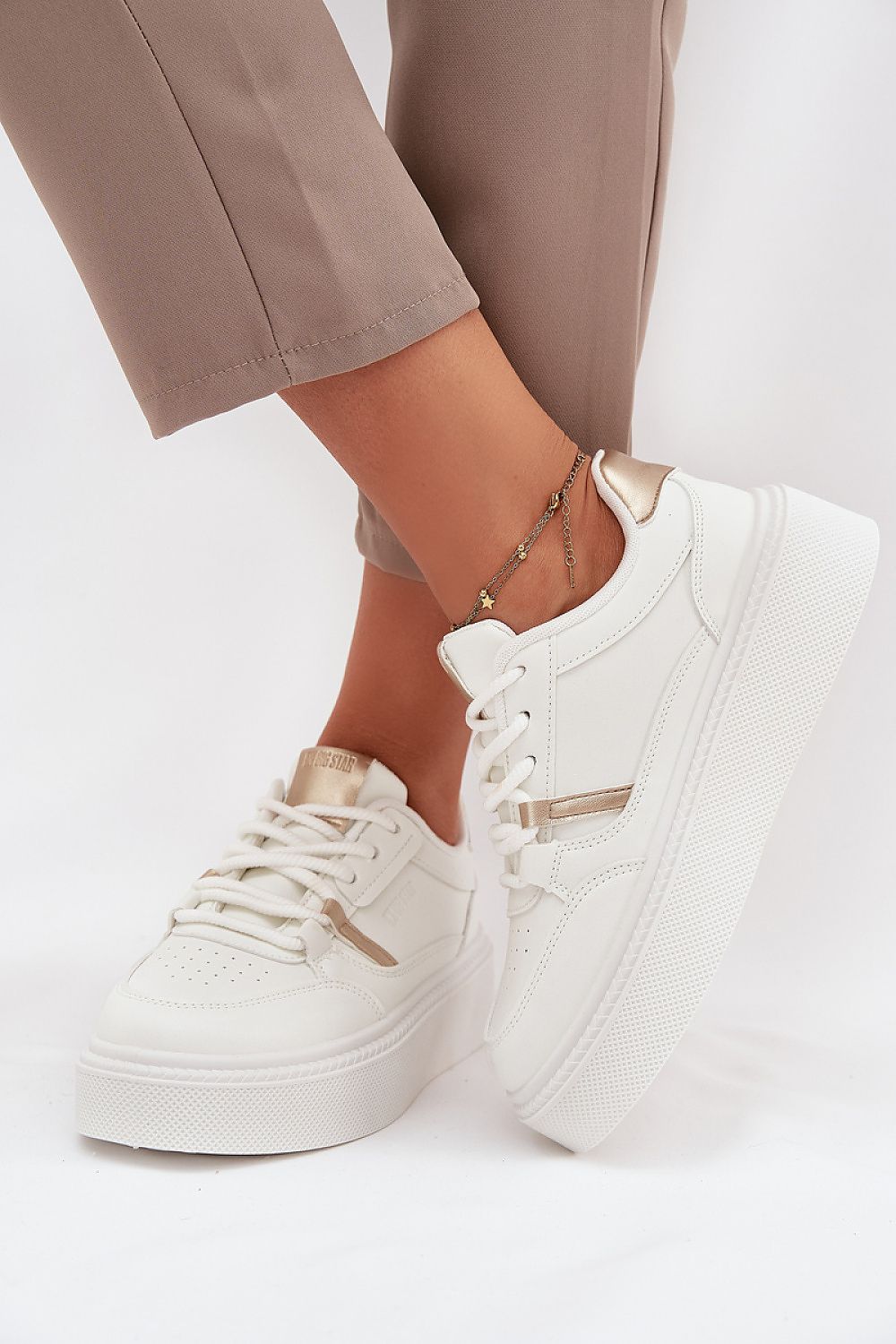  Pantofi sport pe platformă model 216467 Step in style 