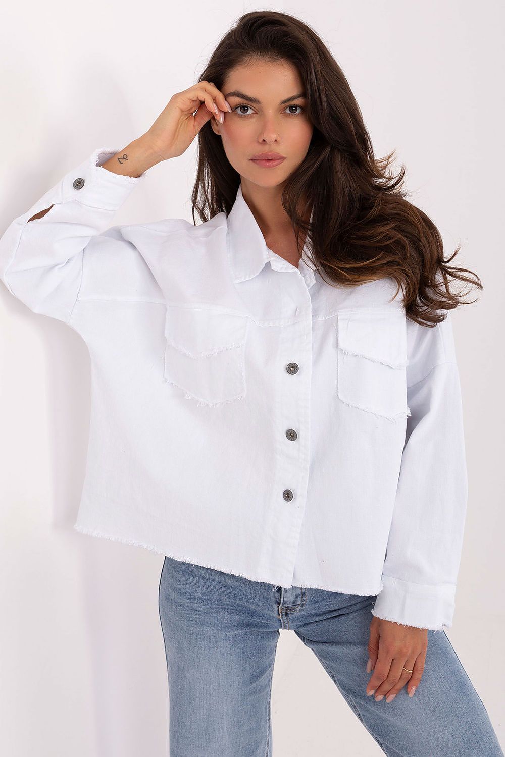  Cămaşă cu mânecă lungă model 216736 Rue Paris 