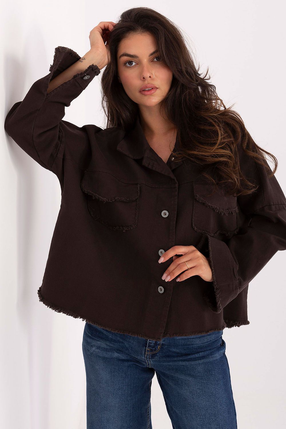  Cămaşă cu mânecă lungă model 216738 Rue Paris 