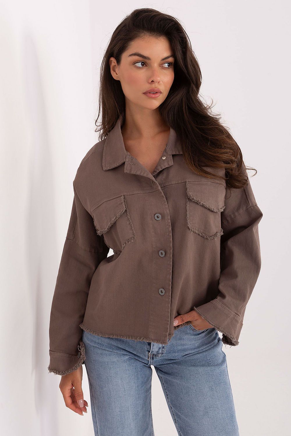  Cămaşă cu mânecă lungă model 216739 Rue Paris 