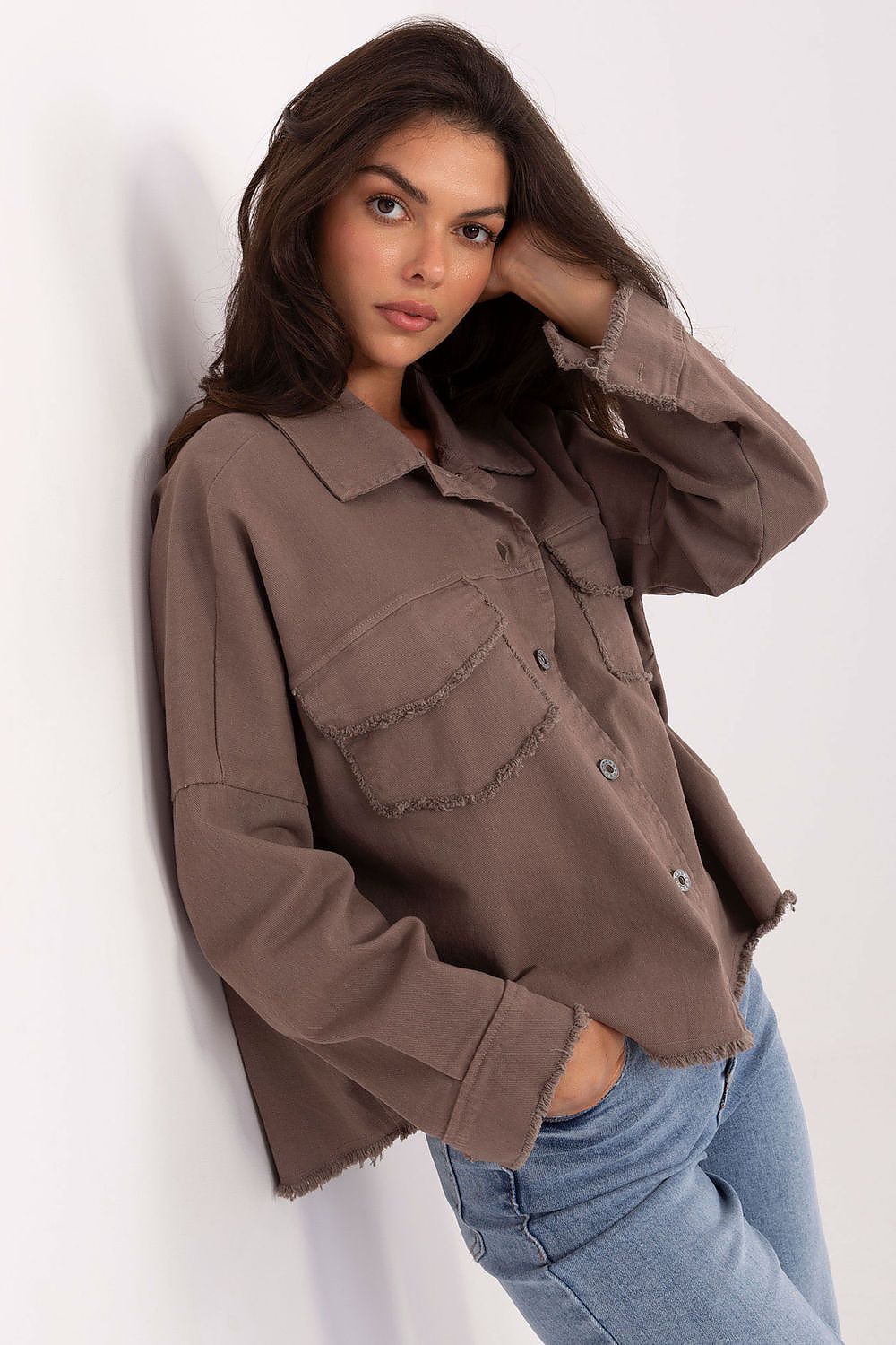 Cămaşă cu mânecă lungă model 216739 Rue Paris 