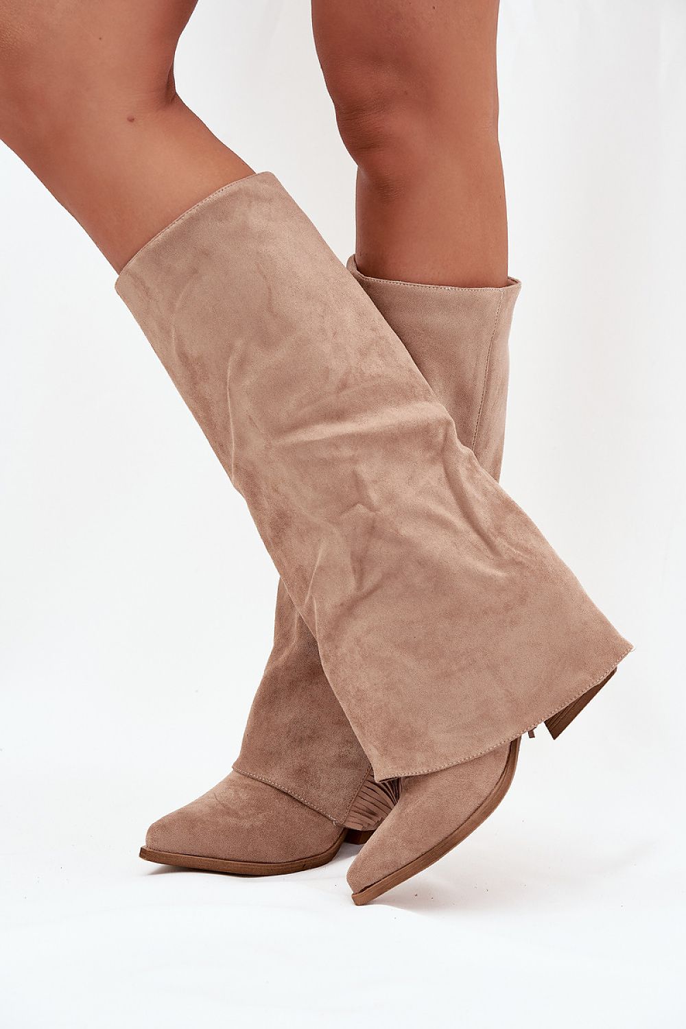  Cizme cu toc model 216793 Step in style 