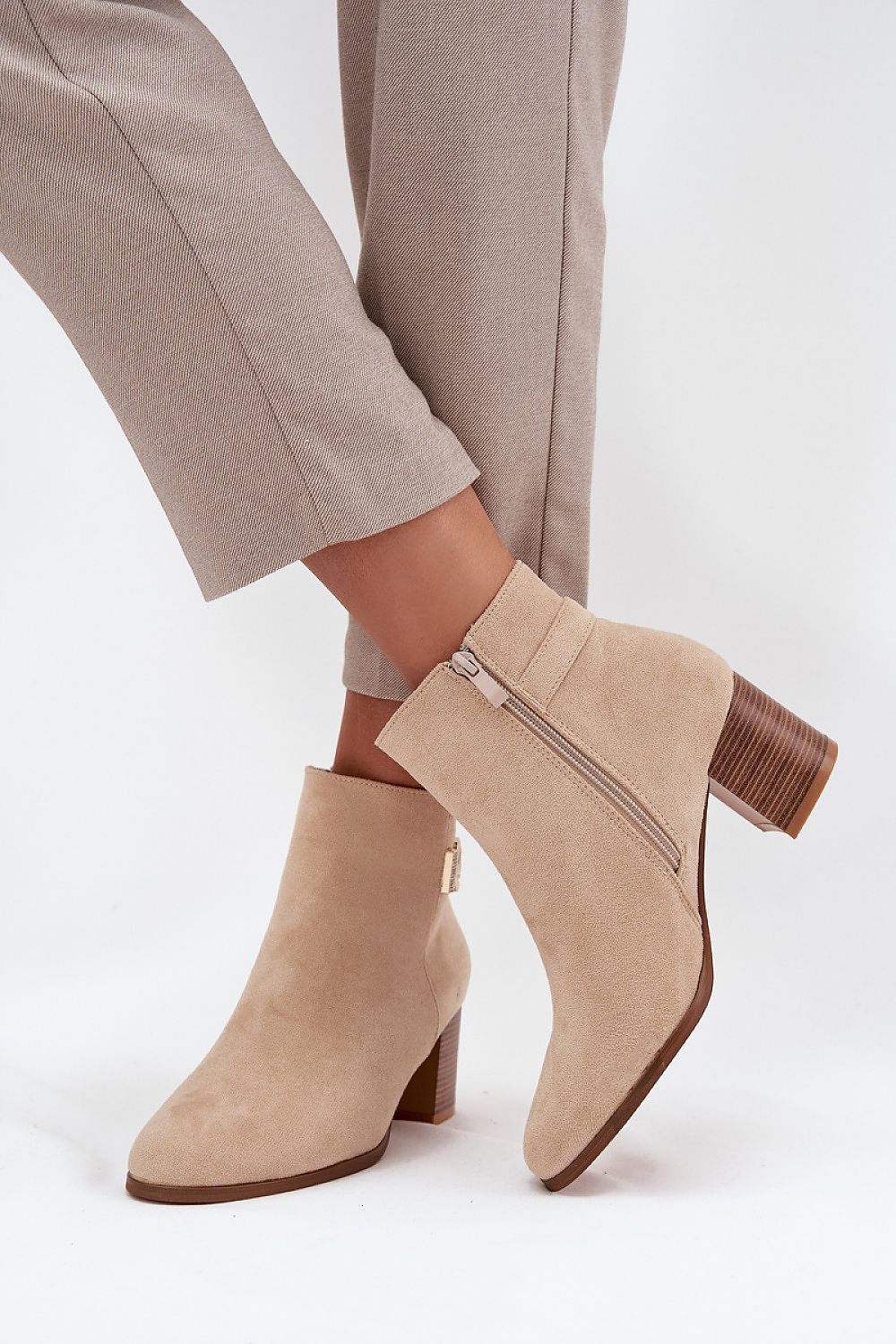  Botine cu toc model 216812 Step in style 
