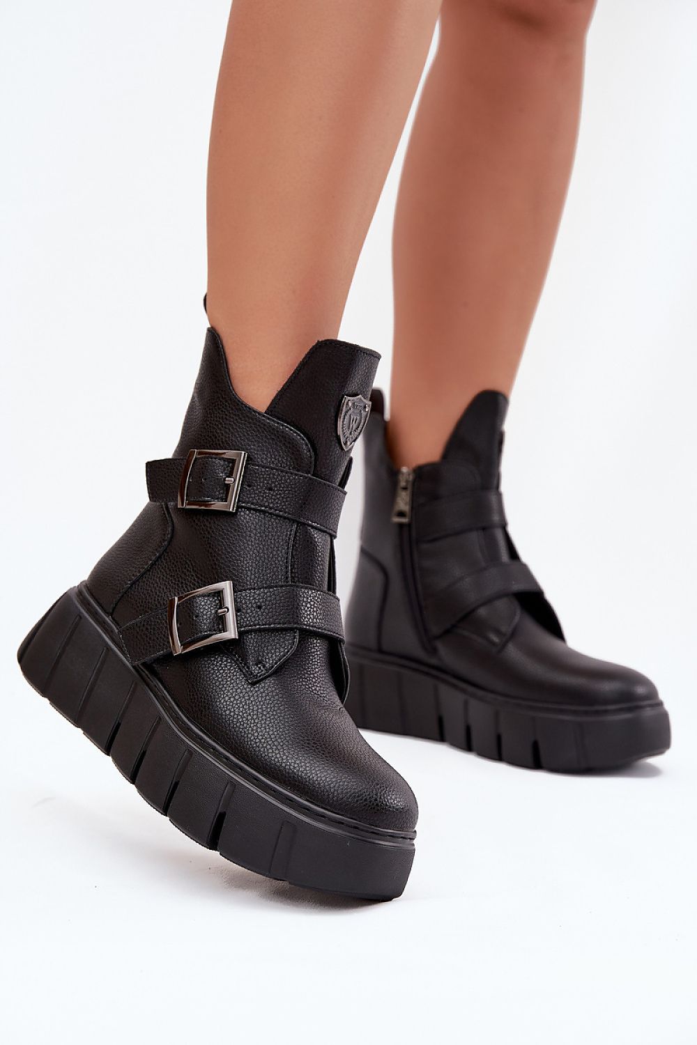  Botine cu platformă model 216832 Step in style 