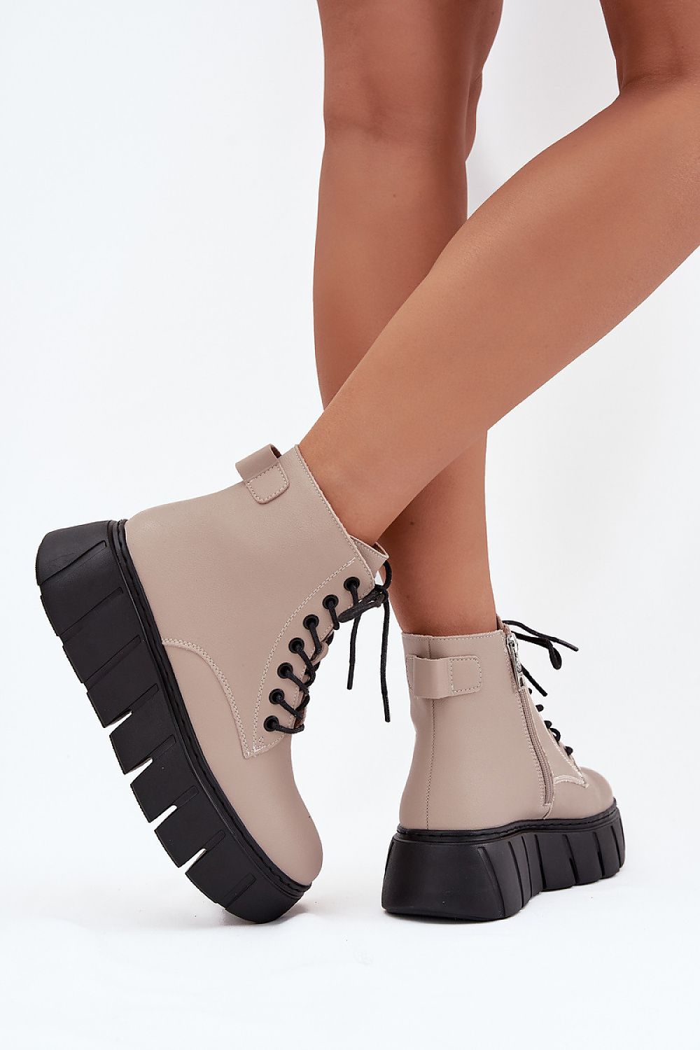  Botine cu platformă model 216833 Step in style 