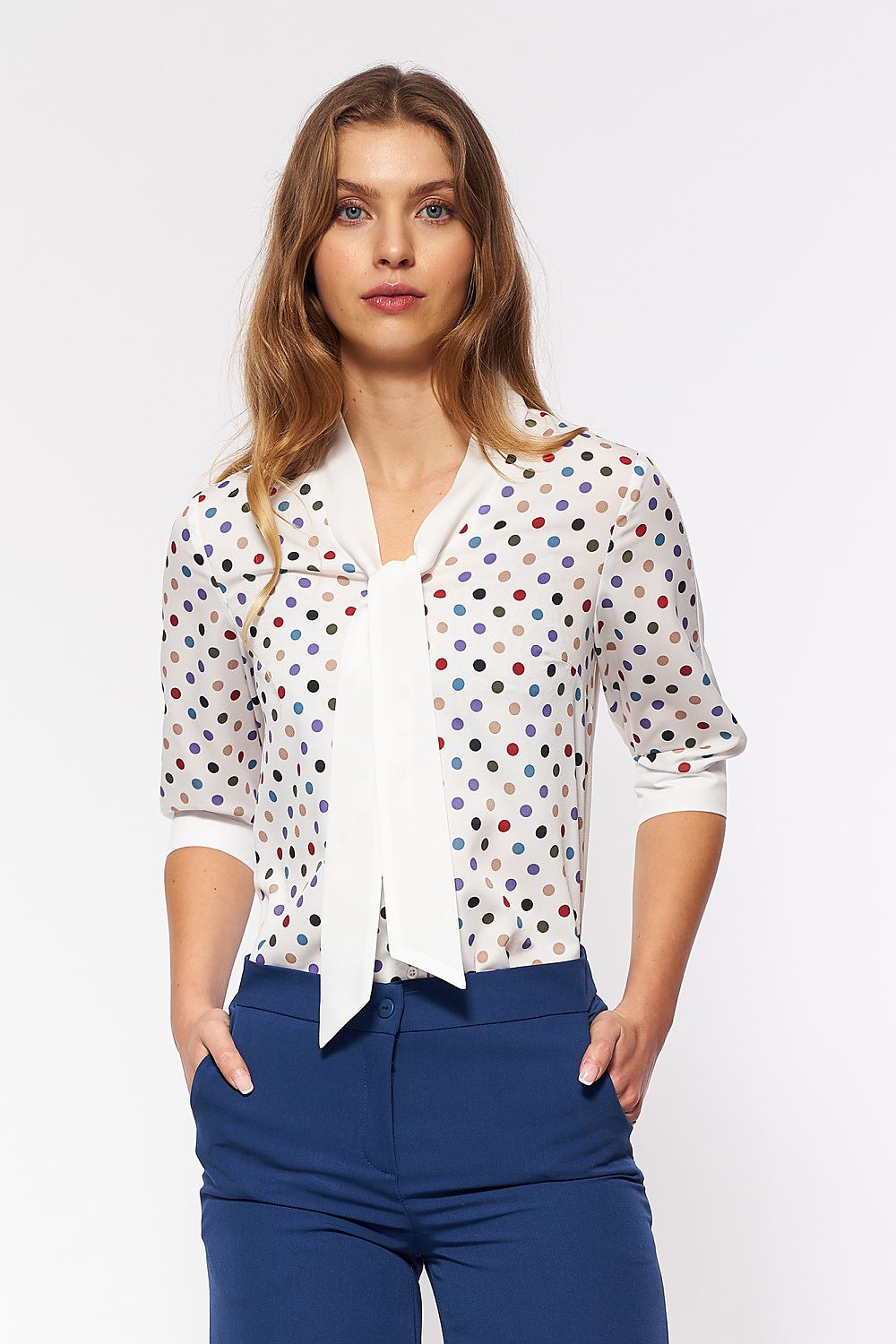  Cămaşă cu mânecă lungă model 216909 Nife 