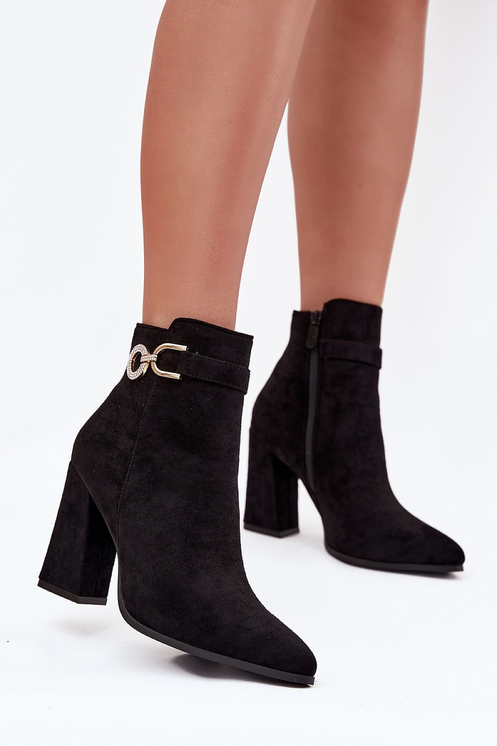  Botine cu toc model 216951 Step in style 
