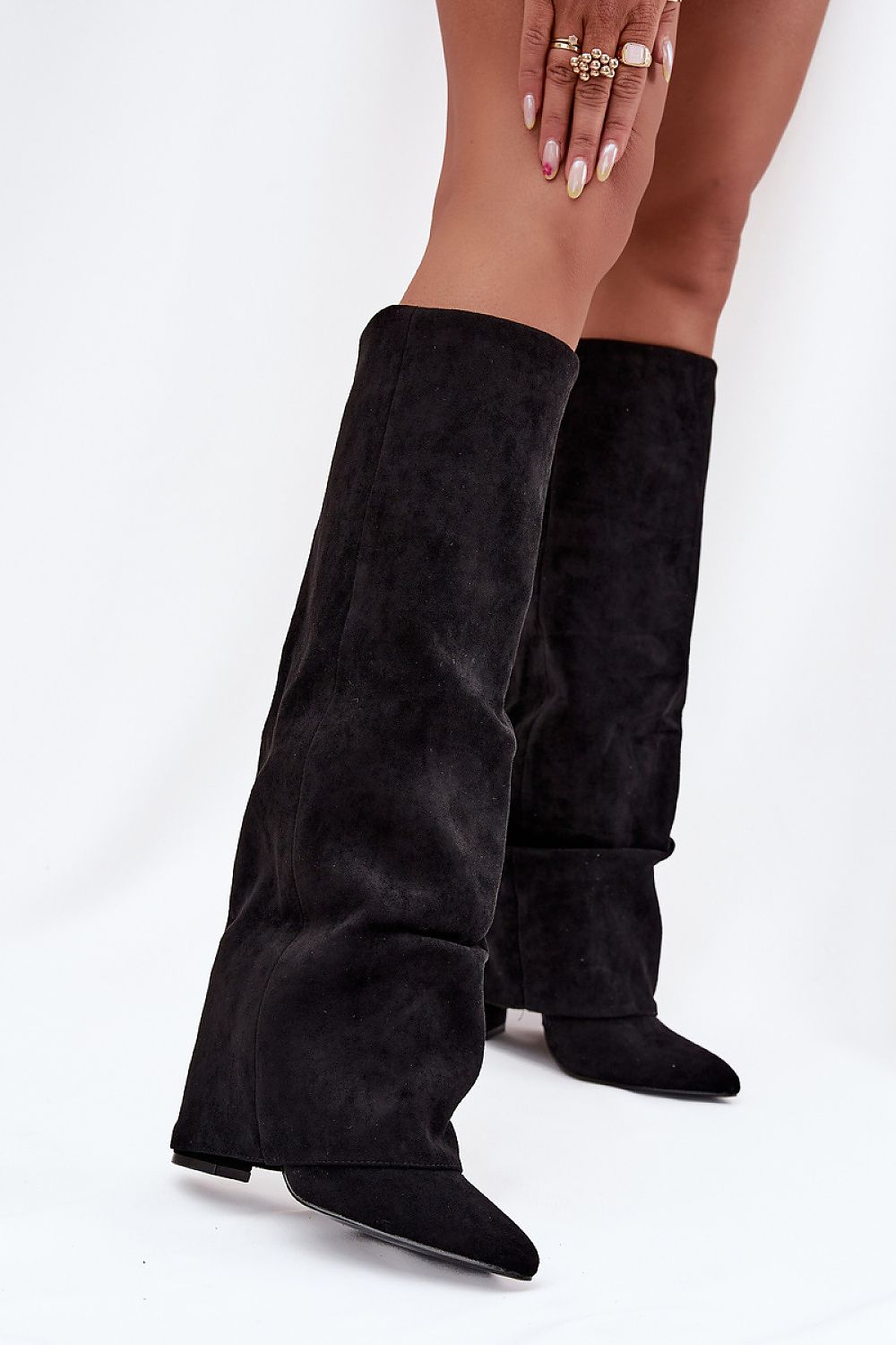  Cizme cu toc model 216989 Step in style 
