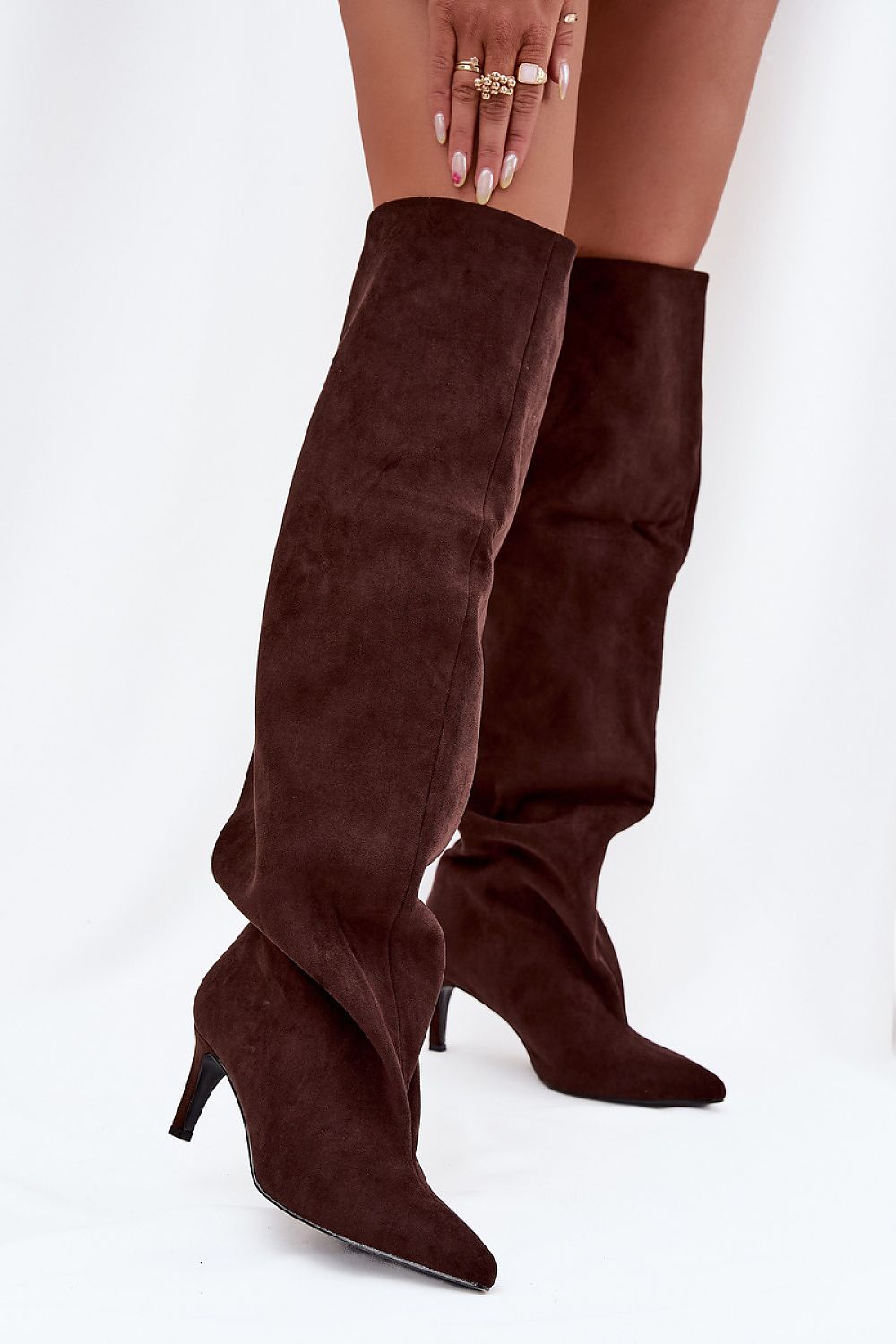  Cizme cu toc model 216996 Step in style 