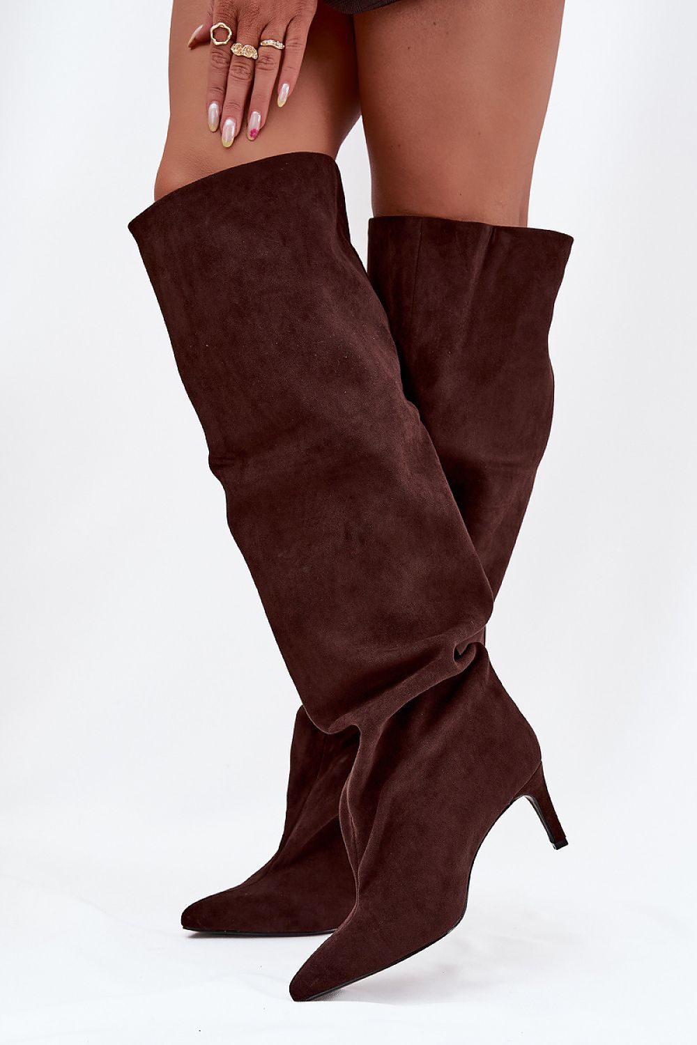 Cizme cu toc model 216996 Step in style 