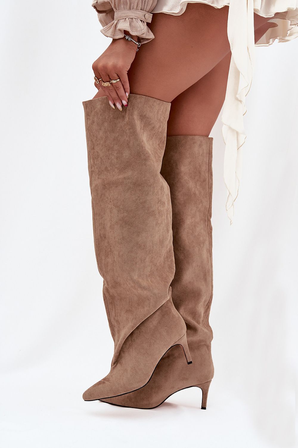  Cizme cu toc model 216997 Step in style 
