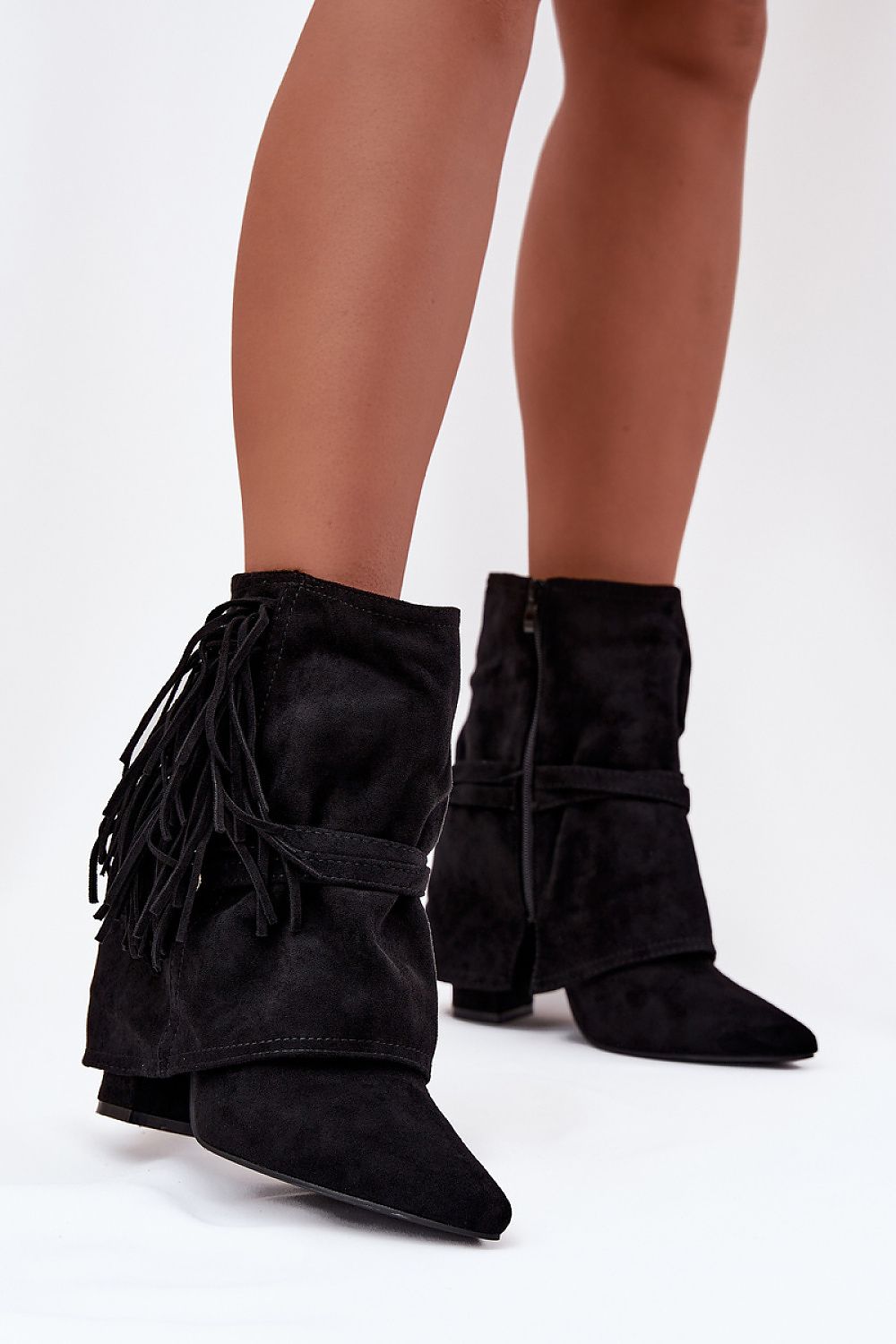  Botine cu toc model 217179 Step in style 