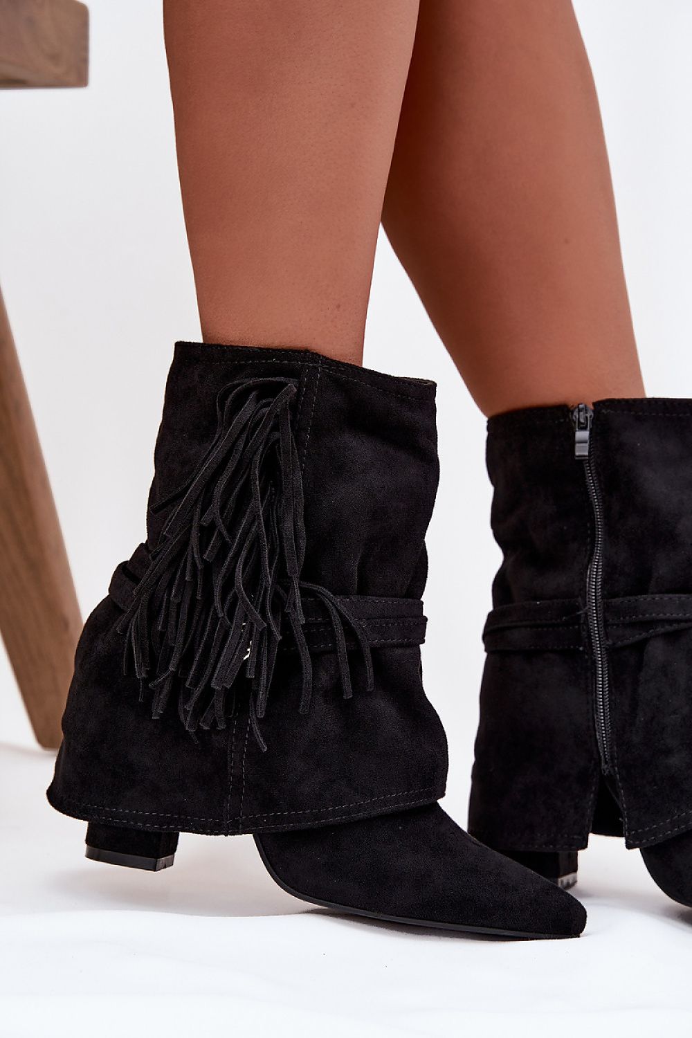  Botine cu toc model 217179 Step in style 