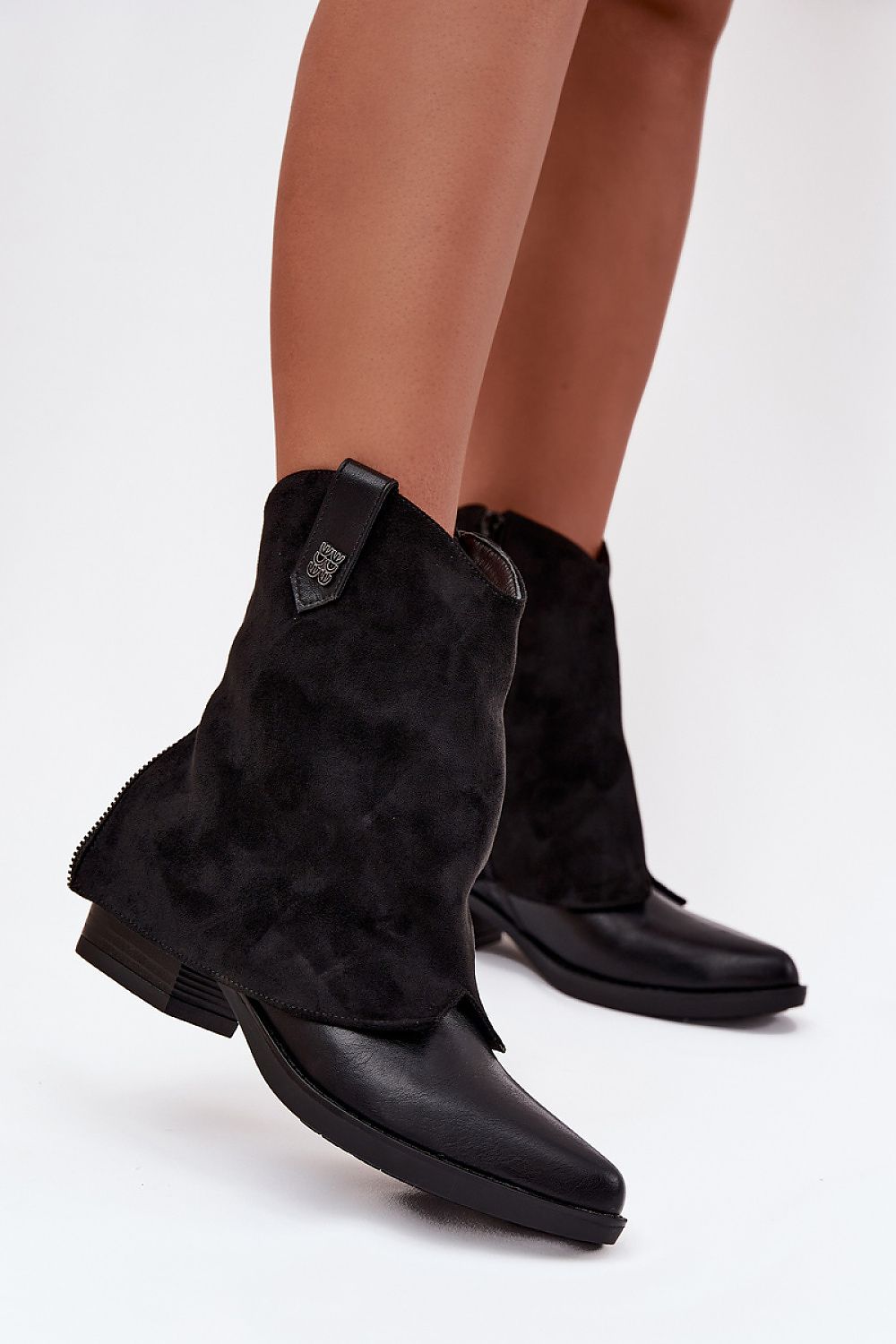  Botine cu toc model 217192 Step in style 
