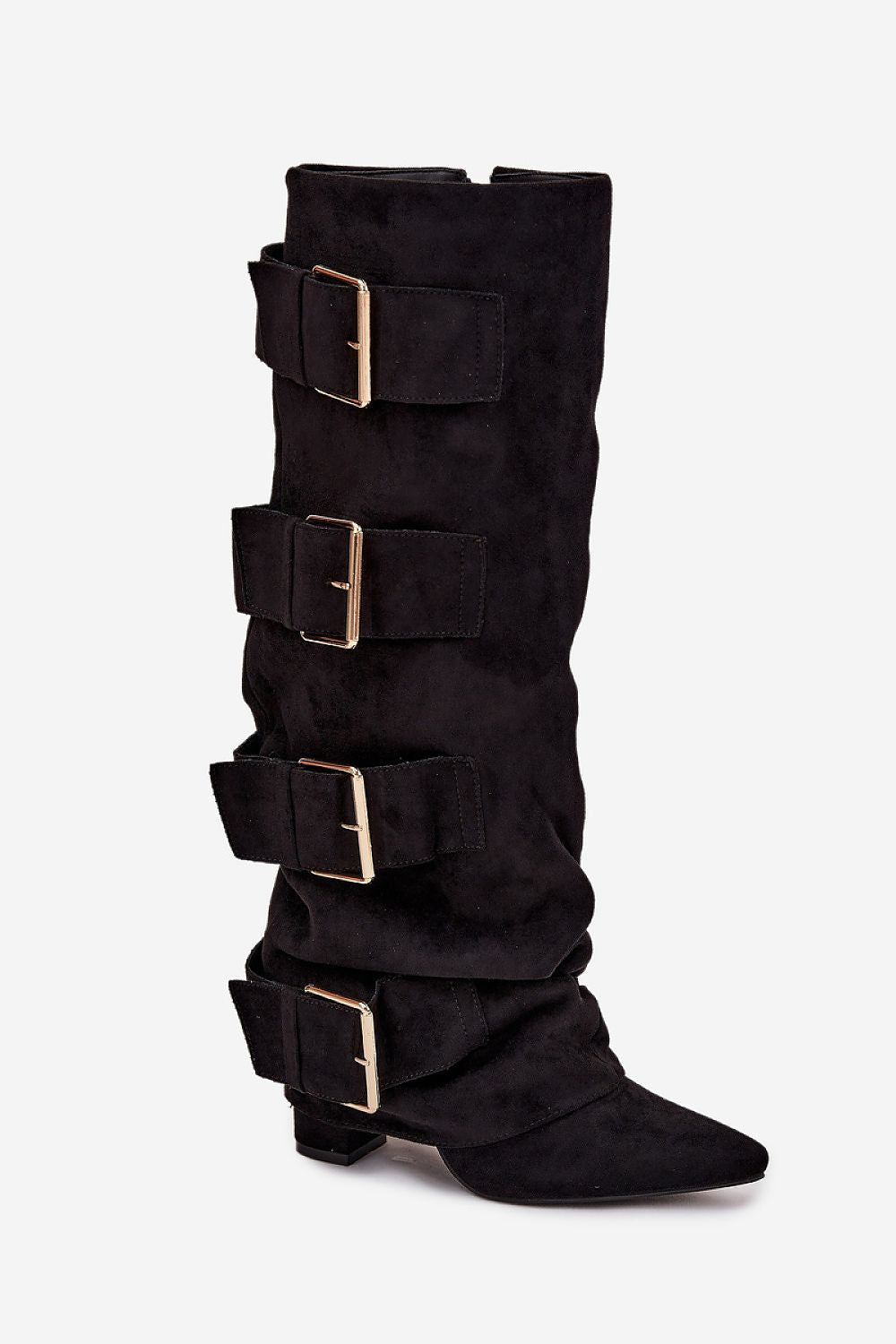  Cizme cu toc model 217203 Step in style 