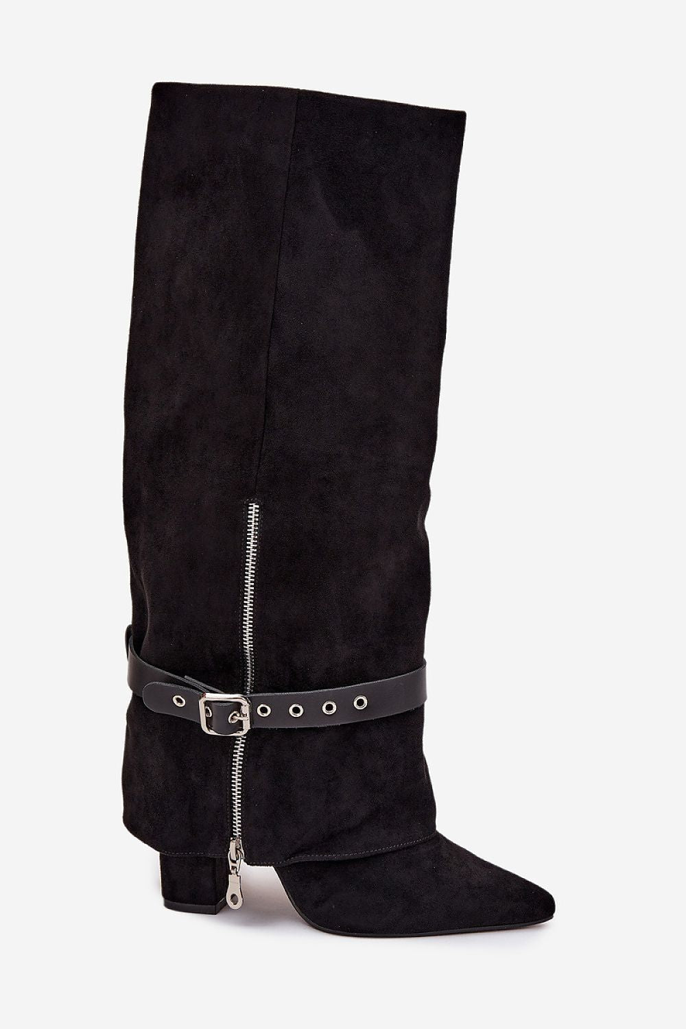  Cizme cu toc model 217211 Step in style 