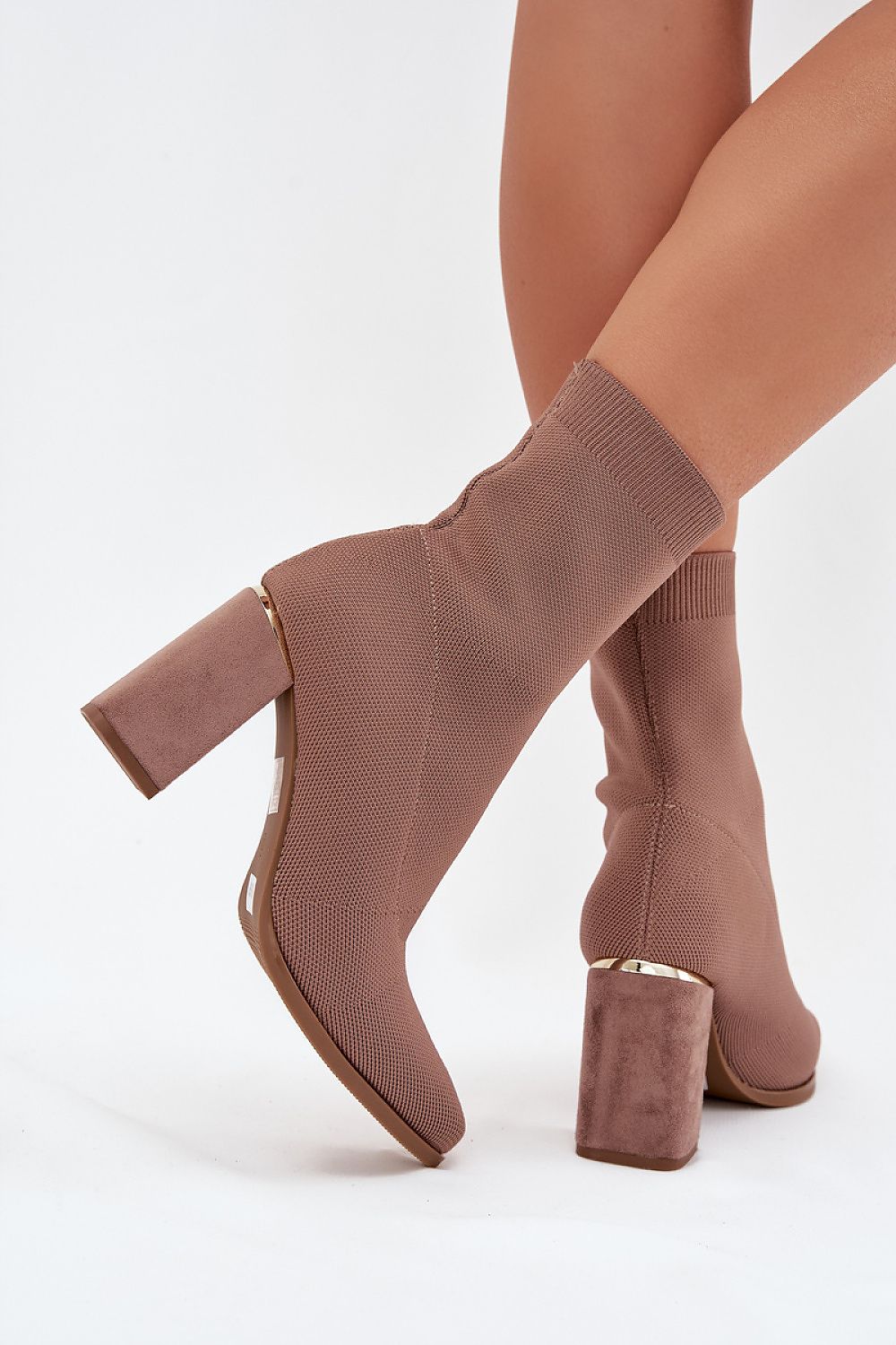  Botine cu toc model 217512 Step in style 