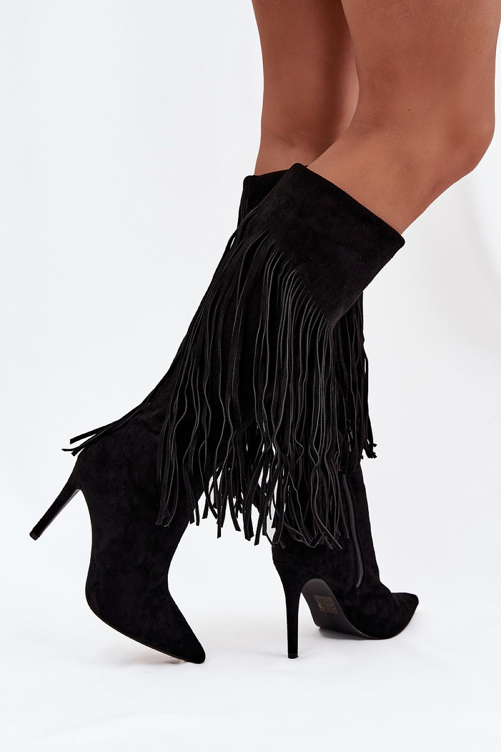  Cizme cu toc model 217513 Step in style 
