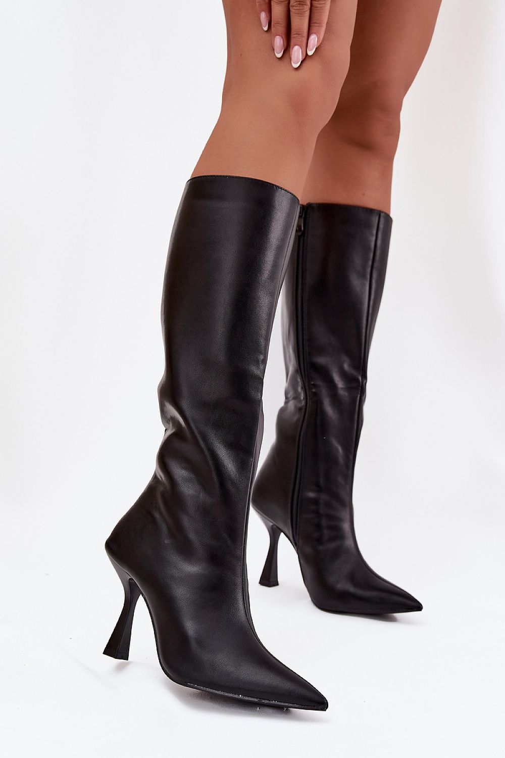  Cizme cu toc model 217521 Step in style 