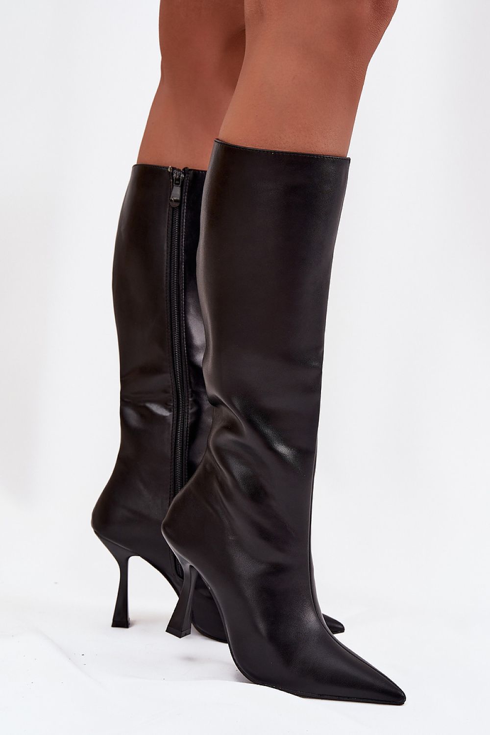  Cizme cu toc model 217521 Step in style 
