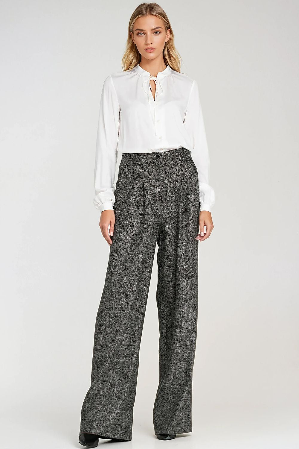  Cămaşă cu mânecă lungă model 217587 Nife 