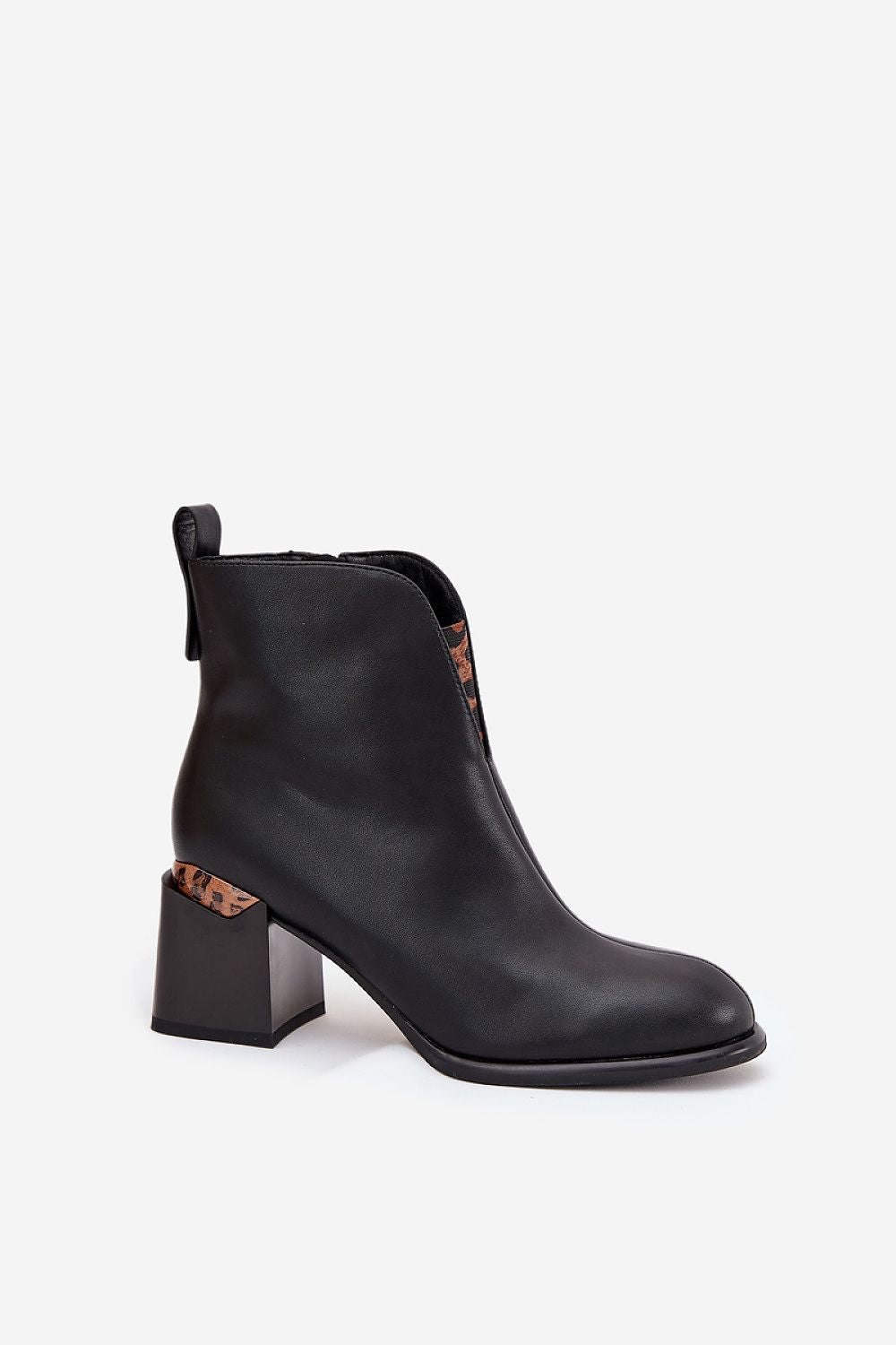  Botine cu toc model 217727 Step in style 