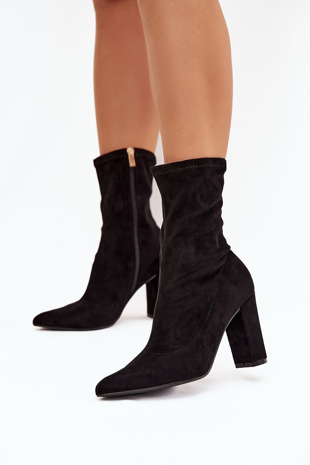  Botine cu toc model 217736 Step in style 