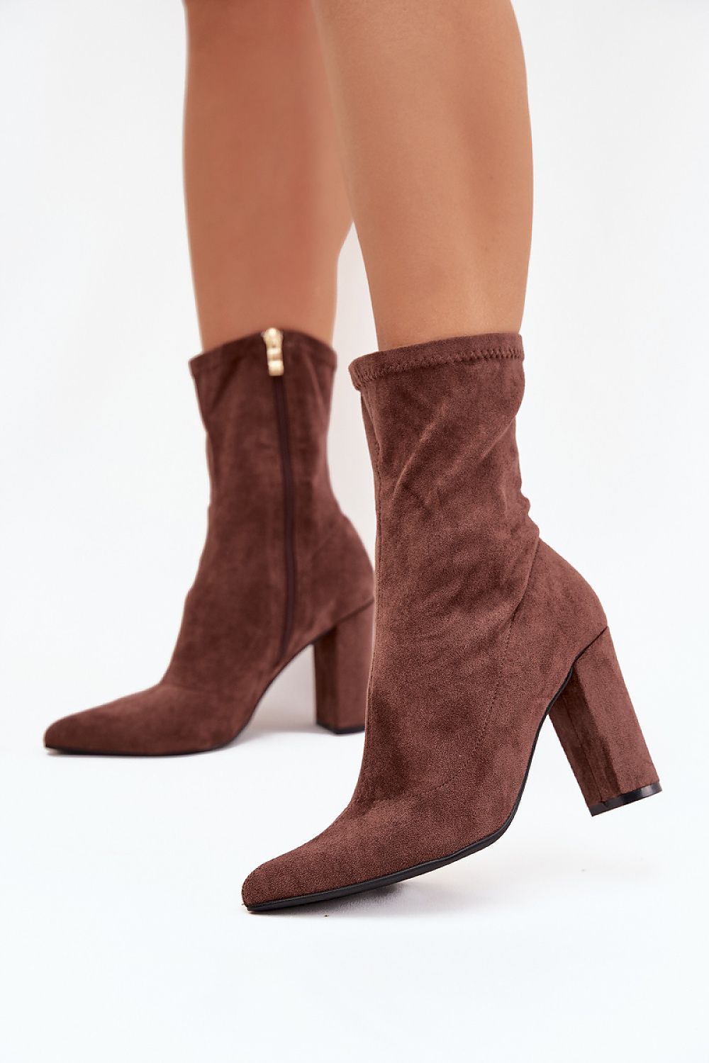  Botine cu toc model 217737 Step in style 