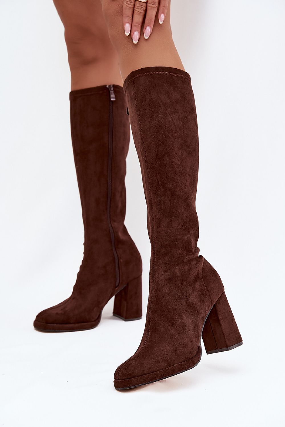  Cizme cu toc model 217760 Step in style 
