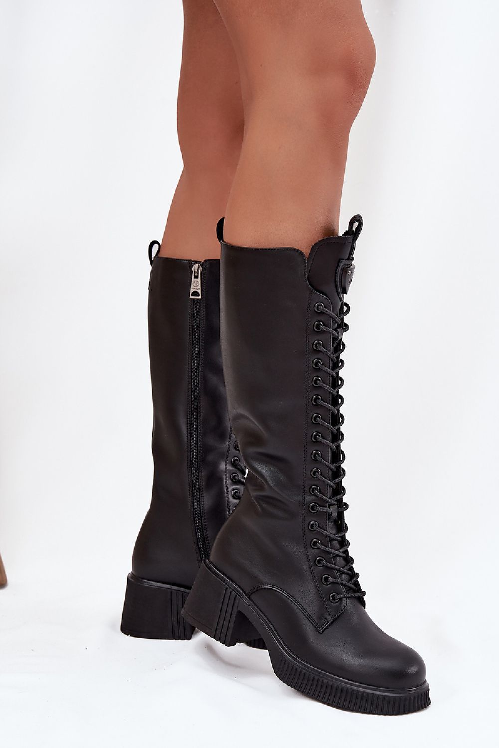  Cizme cu toc model 217765 Step in style 