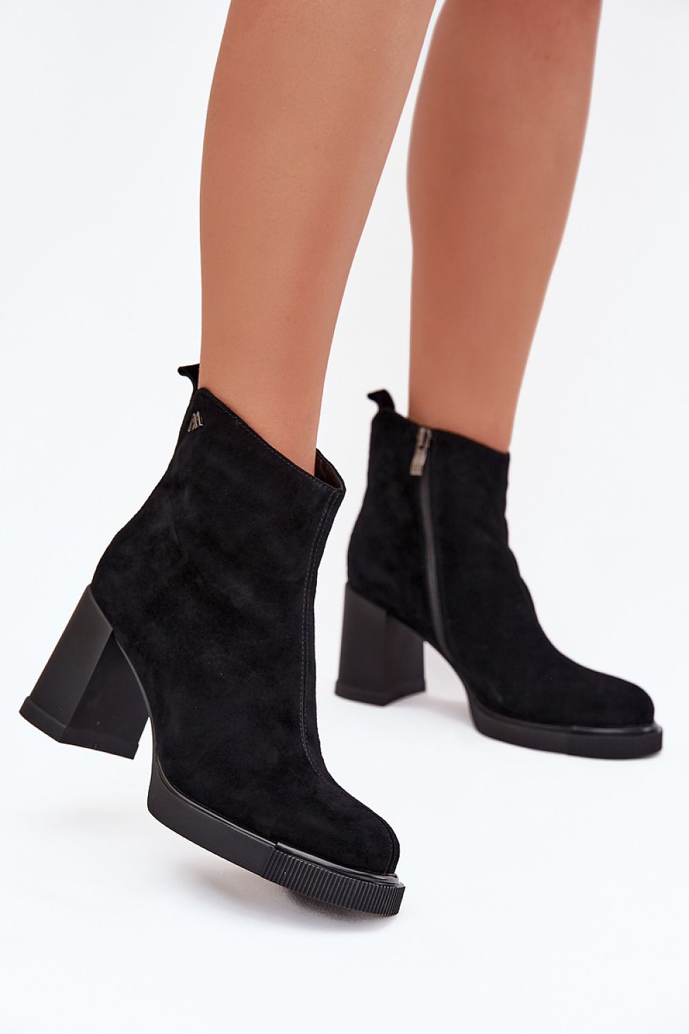  Botine cu toc model 217801 Step in style 