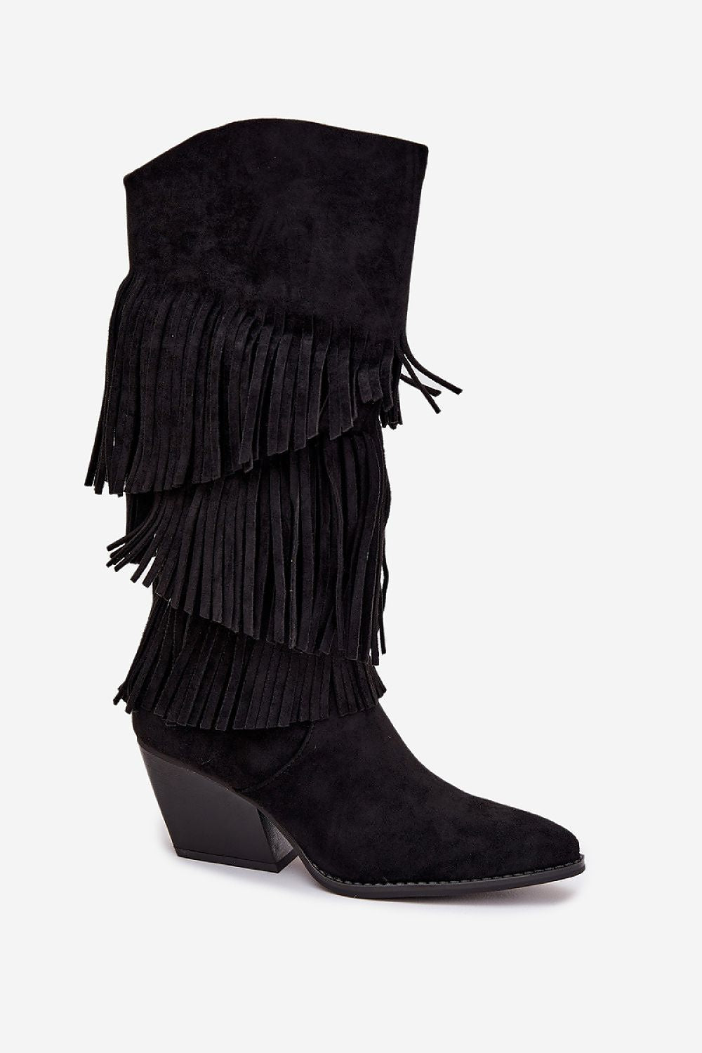  Cizme cu toc model 217822 Step in style 