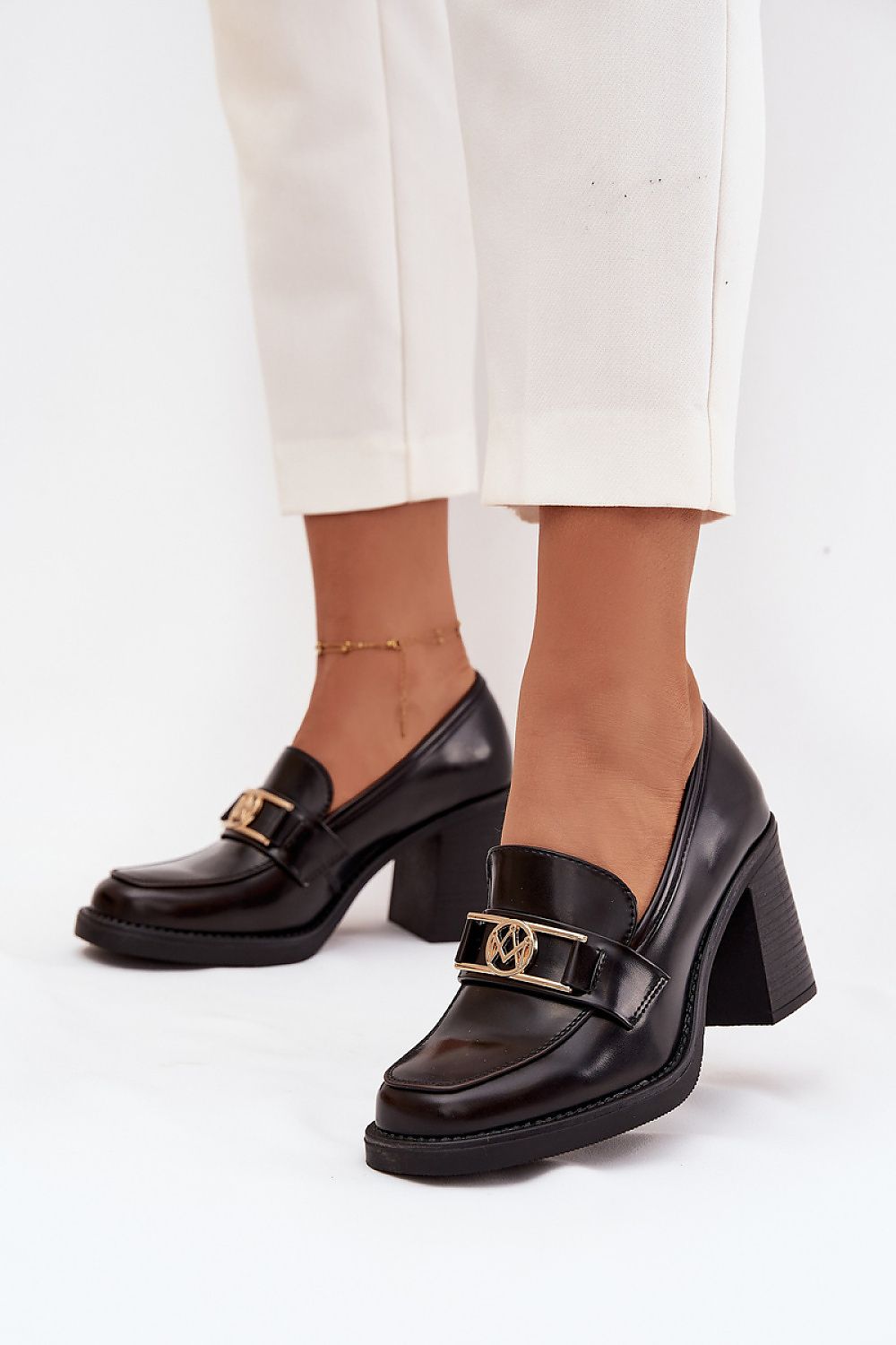  Pantofi cu toc model 217841 Step in style 