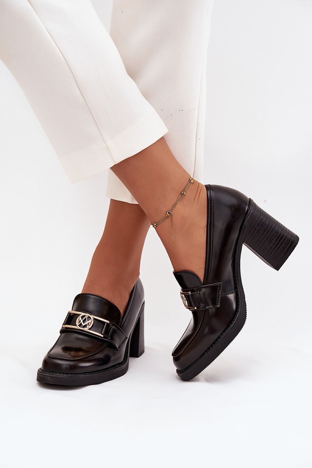  Pantofi cu toc model 217841 Step in style 